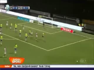 Lider PSV zor da olsa kazandı