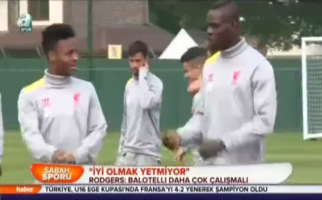 Rodgers: Balotelli daha çok çalışmalı