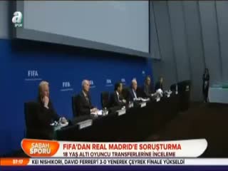 FIFA'dan Real Madrid'e soruşturma