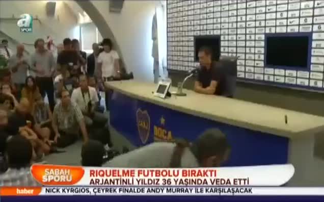 Riquelme futbolu bıraktı