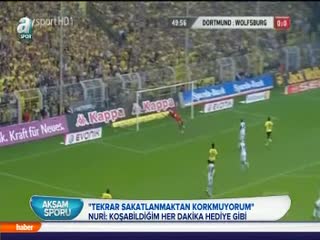 Nuri Şahin: Sakatlık korkum yok