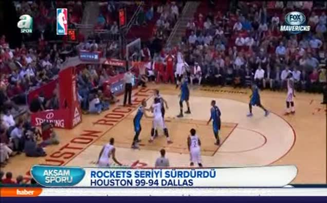 Houston Rockets seriyi devam ettirdi!