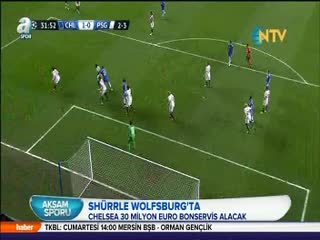 Schürrle Wolfsburg'a gitti!