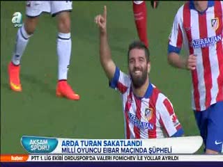 Arda Turan sakatlandı!