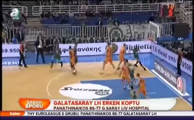 Galatasaray LH erken koptu