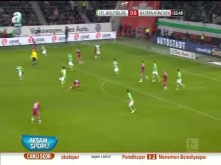 Bayern'e Wolfsburg şoku!