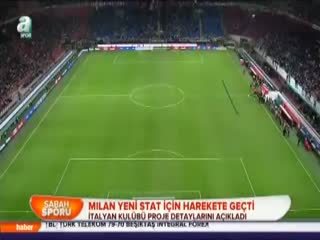 Milan yeni stat için harekete geçti