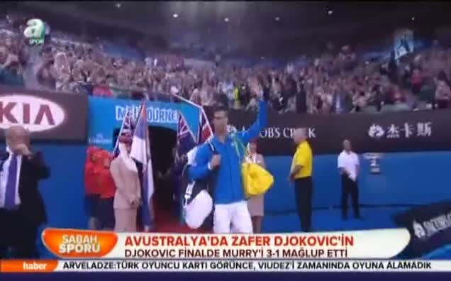 Avustralya'da zafer Djokovic'in