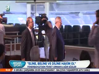 Fenerbahçe'den Fikret Orman'a ağır sözler!