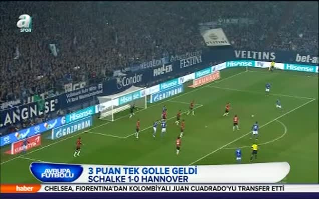 Schalke tek golle kazandı!
