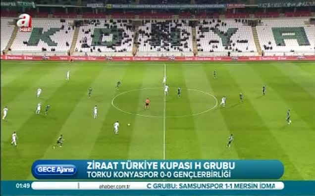 Konya'da puanlar paylaşıldı!