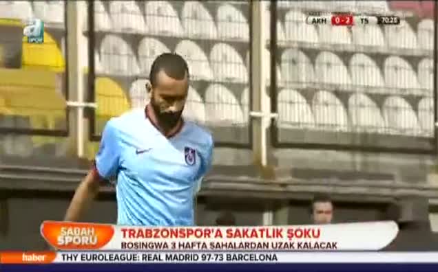 Trabzonspor'a sakatlık şoku