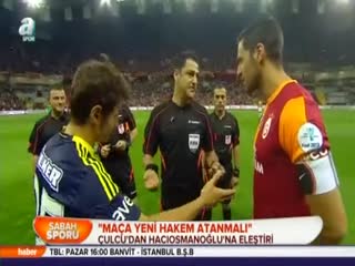 "Maça yeni hakem atanmalı"