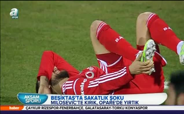 Beşiktaş'ta sakatlık şoku!