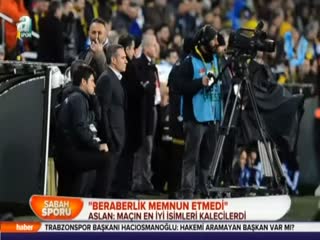 "Beraberlik memnun etmedi"