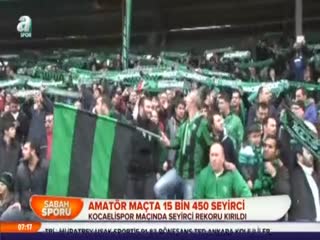 Kocaelispor'dan seyirci rekoru