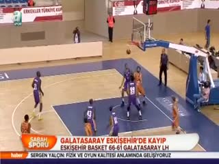 Galatasaray Eskişehir'de kayıp