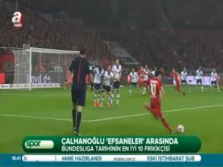 Hakan Çalhanoğlu efsaneler arasına girdi!