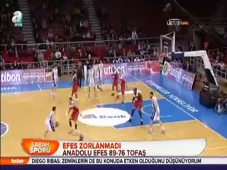 Efes zorlanmadı