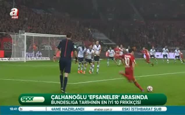 Hakan Çalhanoğlu efsaneler arasına girdi!