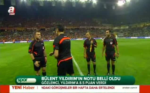 Bülent Yıldırım'ın notu belli oldu!