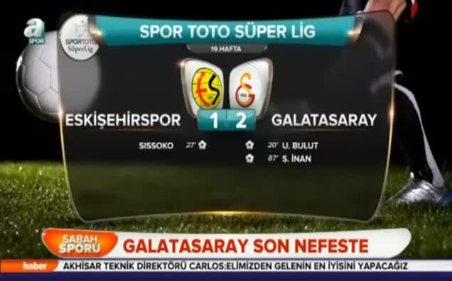 Galatasaray son nefeste