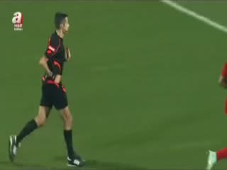 Trabzon-Sivas maçında olaylar çıktı!
