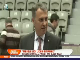 "Mesele ligi lider bitirmek"