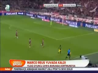 Marco Reus yuvada kaldı
