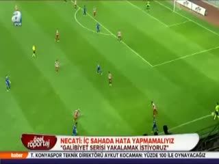 Necati: İç sahada hata yapmamalıyız
