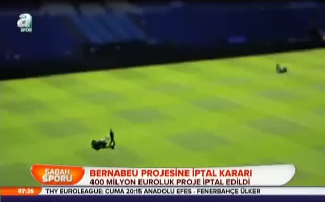 Bernabeu projesine iptal kararı