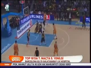 Top 16'da 7. maçta 5. yenilgi