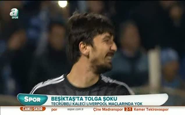 Beşiktaş'ta Tolga şoku!