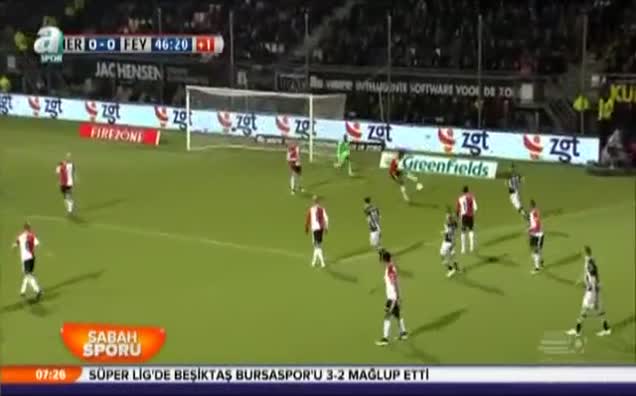 Feyenoord deplasmanda kayıp