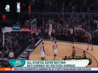 All Star'da zafer Batı'nın