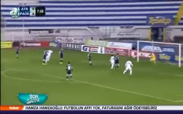 Paok paramparça oldu