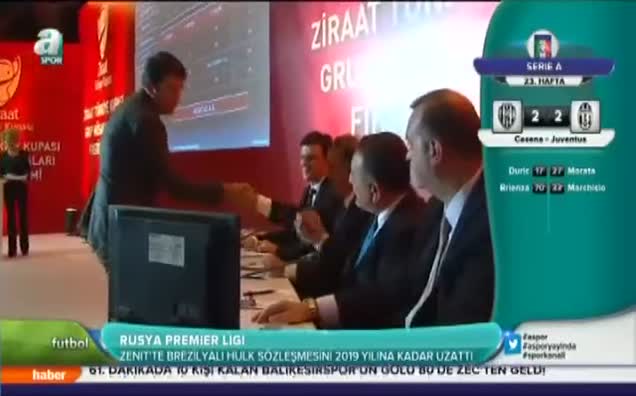 Ziraat Türkiye Kupası kura çekimi