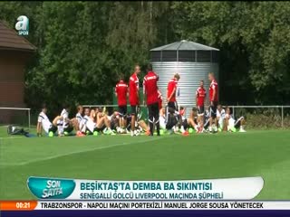 Beşiktaş'ta Demba Ba sıkıntısı!