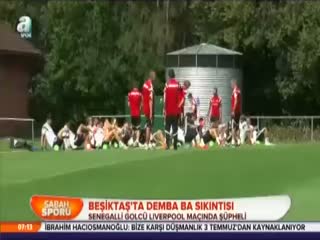 Beşiktaş'ta Demba Ba sıkıntısı