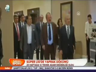 Süper Lig'de yaprak dökümü