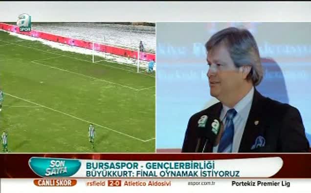 Bursaspor'da hedef final!