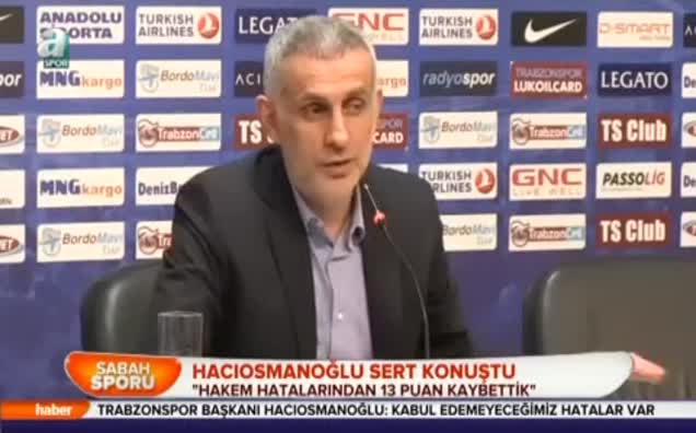 "Hakem hatalarından 13 puan kaybettik"