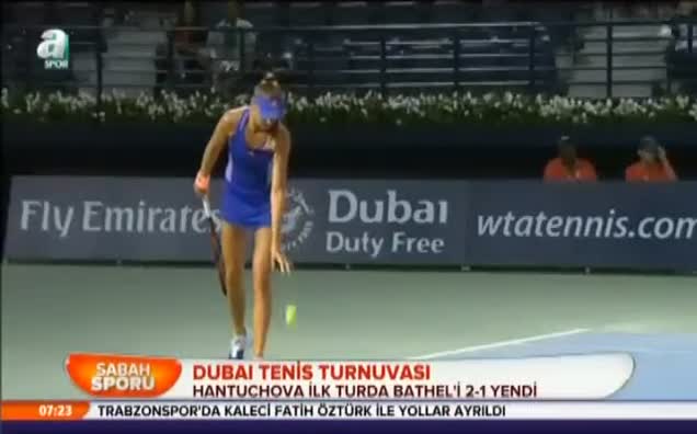 Hantuchova ilk turda Bathel'i 2-1 yendi