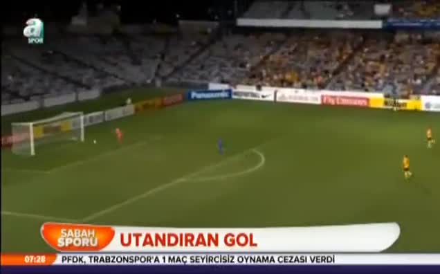 Utandıran gol