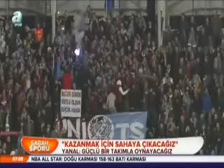 "Kazanmak için sahaya çıkacağız"