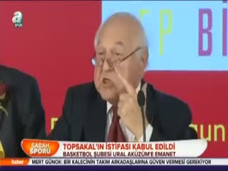 Topsakal'ın istifası kabul edildi