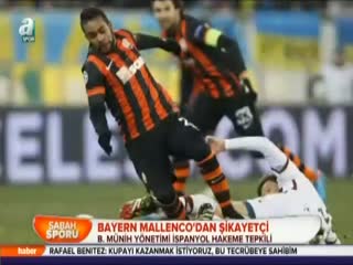 Bayern Mallenco'dan şikayetçi