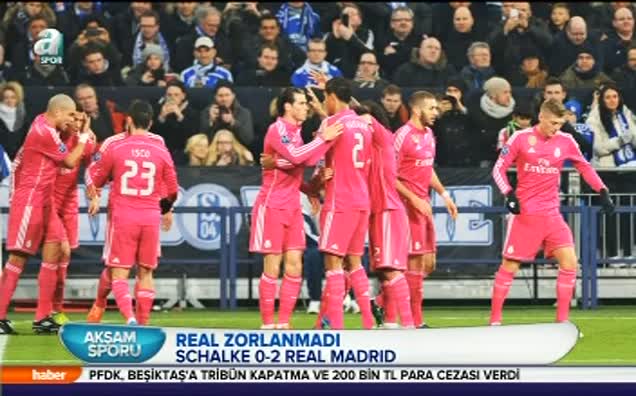 Real Madrid zorlanmadı!