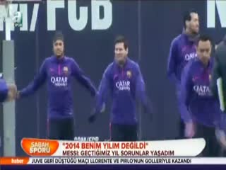 "2014 benim yılım değildi"