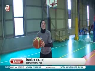 Basketbolcunun başörtüsü zaferi!